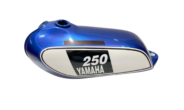 YAMAHA 250 DT Enduro,Blue Painted Tank 1975 to 1977 |Fit For