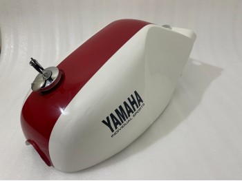 Yamaha Rz350 31k YPVS Red And White Painted Steel Petrol Tank |Fit For