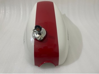 Yamaha Rz350 31k YPVS Red And White Painted Steel Petrol Tank |Fit For