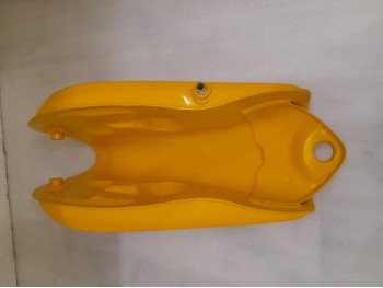 Yamaha Yz125 Yz 125 Yellow Painted Steel Petrol 1976 Tank |Fit For