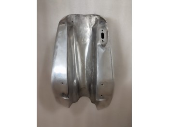 Fit For Yamaha YZ125 Black & White Aluminium Polished Tank 1977-78
