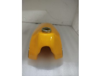 Fit For Yamaha YZ125 Petrol Yellow & Black Painted Aluminium Tank 1977-78