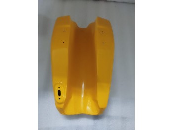 Fit For Yamaha YZ125 Petrol Yellow & Black Painted Aluminium Tank 1977-78