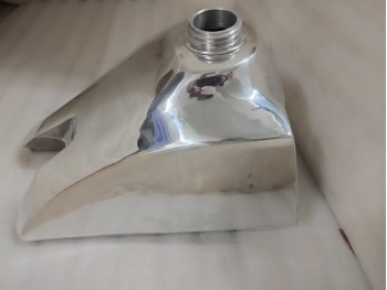 Fit For Yamaha IT175 Petrol Gas Fuel Aluminium Polished Tank 1982-83