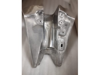 Fit For Yamaha IT175 Petrol Gas Fuel Aluminium Polished Tank 1982-83