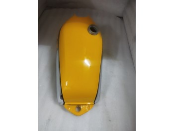 FIT FOR YAMAHA XT TT 500 YELLOW & CHROME STEEL PETROL TANK 1U6,1980 MODEL