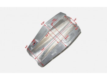 Fit For Yamaha YZ125 Petrol Gas Fuel Aluminium Tank 1977-78