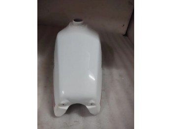 Fit For Yamaha TT250 1980-83 White Steel Petrol Fuel Tank