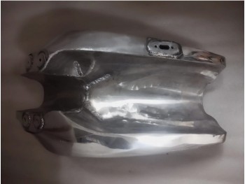 Fit For Yamaha TT250 1980-83 Chrome Steel Petrol Fuel Tank