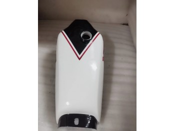 Fit For Yamaha XT 250 3Y3 4Y1 White & Black Petrol tank 1980-1990