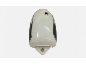 Fit For Yamaha XT TT 500 White & Black Painted Fuel Petrol Tank (Steel)1N5 1977