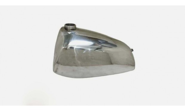 Fit For Yamaha YZ125 Petrol Gas Fuel Aluminium Polished Tank 1977-78 