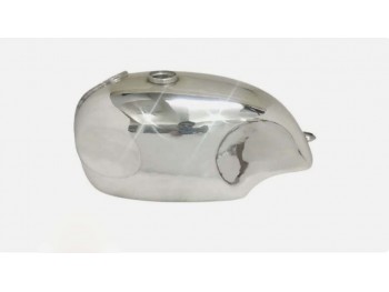 FIT FOR YAMAHA SR400 SR500 CHROME FUEL TANK WITH CAP 