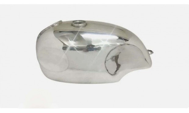 FIT FOR YAMAHA SR400 SR500 CHROME FUEL TANK WITH CAP 