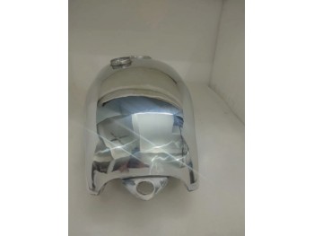 FIT FOR YAMAHA SR400 SR500 CHROME FUEL TANK WITH CAP 