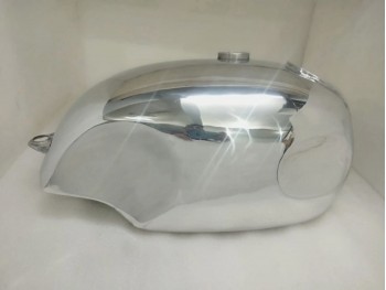FIT FOR YAMAHA SR400 SR500 CHROME FUEL TANK WITH CAP 