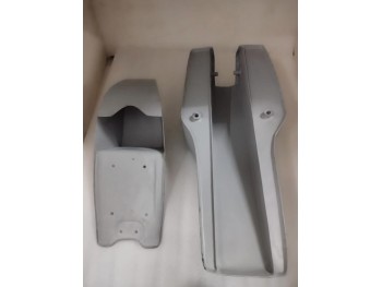 FIT For Yamaha TZ RD250 RD350 TD Cafe Racer Petrol Raw Tank & Seat Hood + CAP