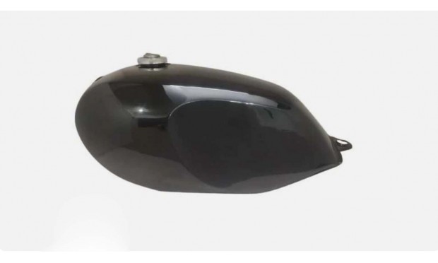 Fit For Yamaha Rd350Lc Black Painted Fuel Tank 1980-81 With Cap