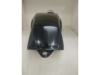 Fit For Yamaha Rd350Lc Black Painted Fuel Tank 1980-81 With Cap