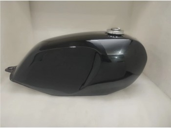 Fit For Yamaha Rd350Lc Black Painted Fuel Tank 1980-81 With Cap