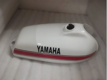 Fit For Yamaha DT 250 DT250 Enduro White Painted Tank 1975 to 1977