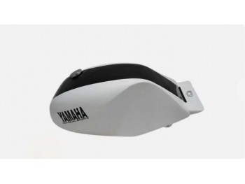 Fit For Yamaha Rz350 31k YPVS Black And White Painted Steel Petrol Tank