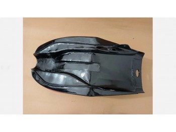 Fit For Yamaha Rz350 31k YPVS Black Painted Steel Petrol Tank