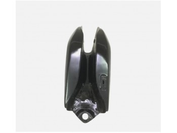 Fit For Yamaha DT 250 DT250 Enduro Black & silver Painted Tank 1975 to 1977 