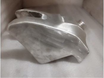 Fit For yamaha 125 yz 1983 (24X) Petrol Aluminium Unpolished Tank