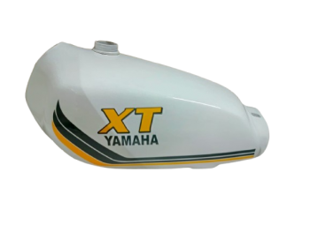 Fit For Yamaha XT 250 3Y3 4Y1 White Petrol tank 1980-1990