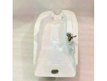 Fit For Yamaha Rz350 31k YPVS Blue And White Painted Steel Tank+Taps +Cap