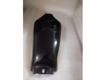 Fit For Yamaha Xt 250 3Y3 4Y1 Black & Silver Painted Petrol Tank 1980-1990