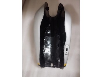 Fit For Yamaha Xt 250 3Y3 4Y1 Black & Silver Painted Petrol Tank 1980-1990
