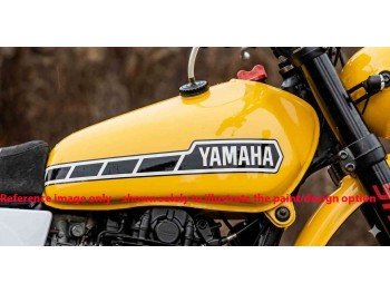 Fit For Yamaha XT TT 500 Steel Yellow Painted Petrol Tank 1977 Model