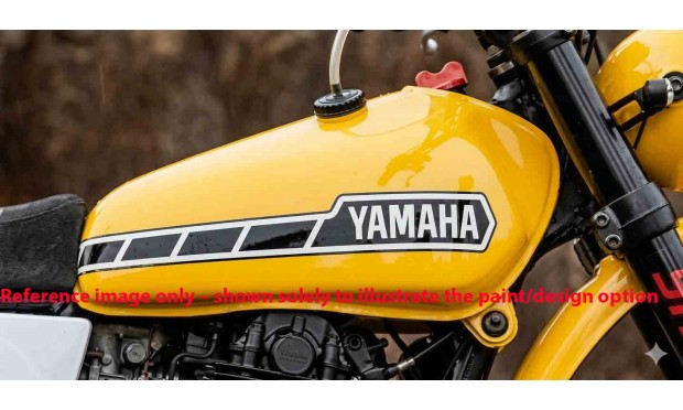 Fit For Yamaha XT TT 500 Steel Yellow Painted Petrol Tank 1977 Model