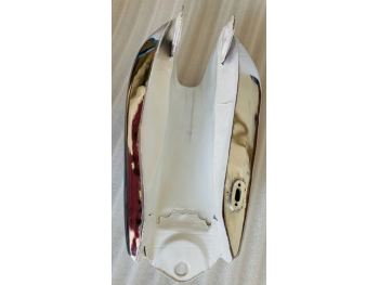 Fit For YAMAHA XT TT 500 WHITE PAINTED CHROME FUEL PETROL TANK STEEL 1N5, 1977)