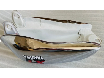 Fit For YAMAHA XT TT 500 WHITE PAINTED CHROME FUEL PETROL TANK STEEL 1N5, 1977)