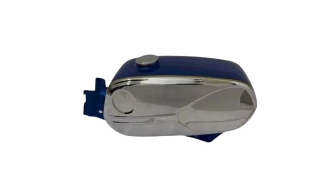 Fit For Zündapp Ks 50 Super Sport Type 517-20 Chrome & Blue Painted Tank 1971