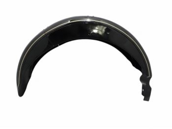 AJS FRONT AND REAR BLACK PAINTED FENDER SET (PRE-DRILLED) |Fit For