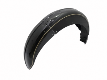 AJS FRONT AND REAR BLACK PAINTED FENDER SET (PRE-DRILLED) |Fit For