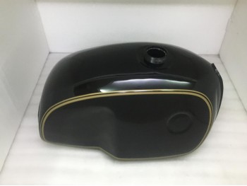 BMW R100 RT RS R90 R80 R75 BLACK GOLDEN PIN LINE PAINTED STEEL TANK Fit For