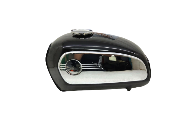 BMW R75 5 TOASTER BLACK PAINTED PETROL FUEL TANK 1969-73 MODEL WITH SIDE PLATES |Fit For