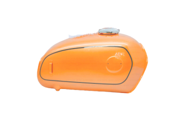 BMW R75 5 TOASTER ORANGE PAINTED PETROL FUEL TANK 1969-73 MODEL WITH SIDE PLATES |Fit For