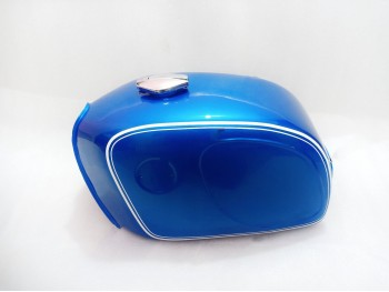 BMW R75 Fuel Petrol Gas Blue Painted Steel Tank With Cap|Fit For