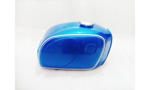 BMW R75 Fuel Petrol Gas Blue Painted Steel Tank With Cap|Fit For