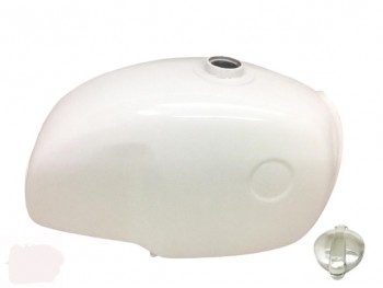 BMW R100 RT RS R90 R80 R75 WHITE PAINTED STEEL PETROL TANK WITH CAP |Fit For