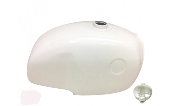 BMW R100 RT RS R90 R80 R75 WHITE PAINTED STEEL PETROL TANK WITH CAP |Fit For