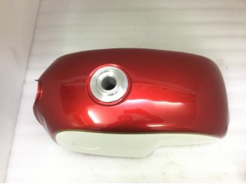 BMW R100 RT RS R90 R80 R75 CREAM & CHERRY PAINTED STEEL TANK & CAP Fit For
