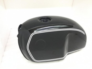 BMW R100 RT RS R90 R80 R75 GLOSS BLACK PAINTED STEEL TANK & CAP(ORIGINAL NECK| Fit For