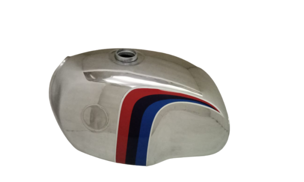 BMW R100 Rt Rs R90 R75 R80 Chromed  & Painted  Steel Petrol Fuel Tank With Cap(Fit For)